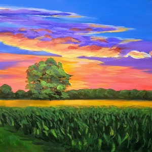 Wetlands Sunset