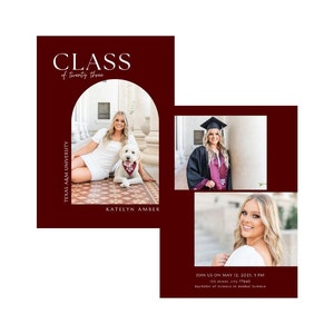 Class of 2023 Graduation Announcement Template