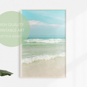 Destin Beach Print, Digital Download, Printable Art, Printable Wall Art, Nature Art Print, Digital Prints, Fine Art Print