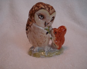 Vintage 1940s Beswick England Early Beatrix Potter Old Mr Brown