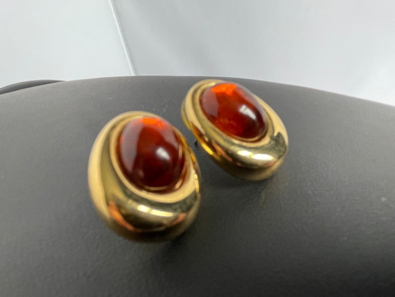 Napier rare jelly belly earrings - image 7