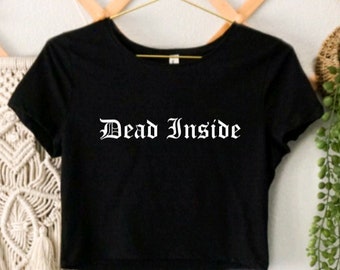 Dead Inside kurzes T-Shirt