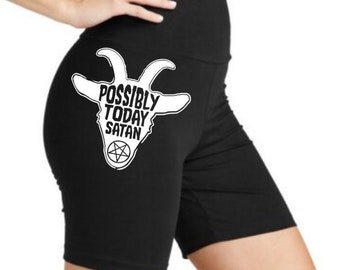 Bike Shorts - Possibly Today Satan