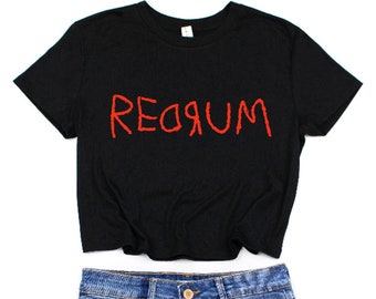 T-shirt court Redrum