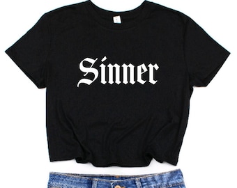 Sinner-Kurz-T-Shirt