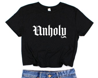 Unholy kurzes T-Shirt