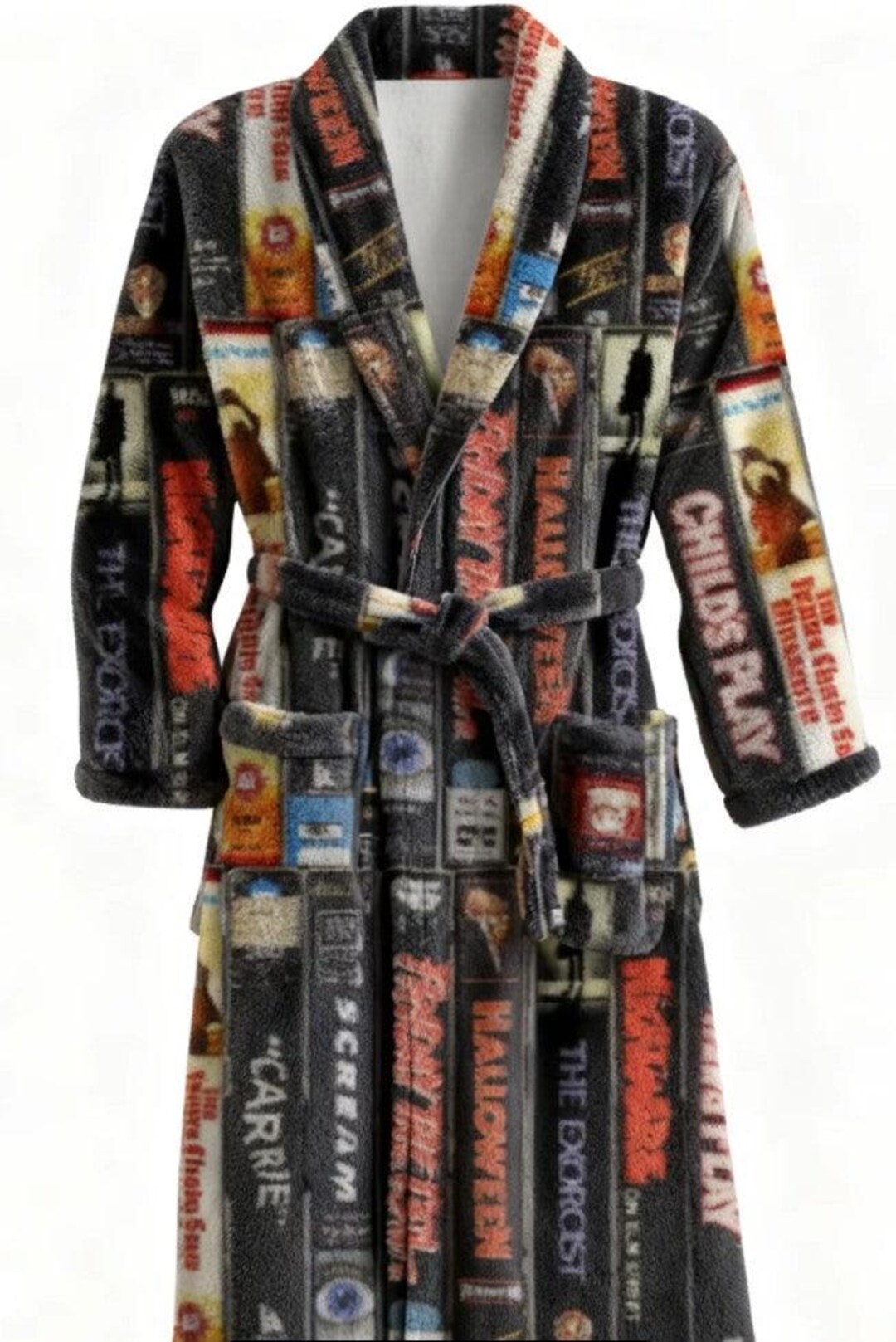 Slasher Robe Fleece Robe - Horror Movies - READY TO SHIP - Etsy