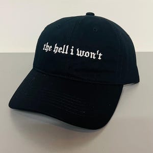 Auf keinen Fall! - Bestickte Dad-Cap - SOFORT LIEFERBAR