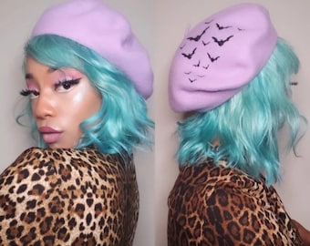 Vegan Beret - Bats