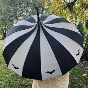 Charcoal Bat Umbrella