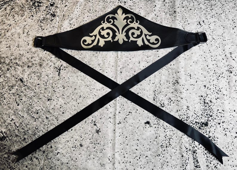 Vegan Leather Belt Pointed Victorian Etsy Australia