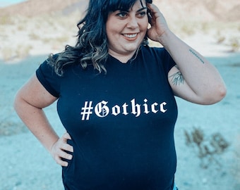 T-shirt - #Gothicc