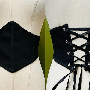 The Morrigan REVERSIBLE corset belt - Ready to ship