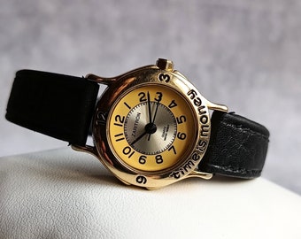 Watches for women, Small quartz watch Zaritron, Vintage womens watch, Retro watch for women, Gift for her, gold small vintage watch, Y2K