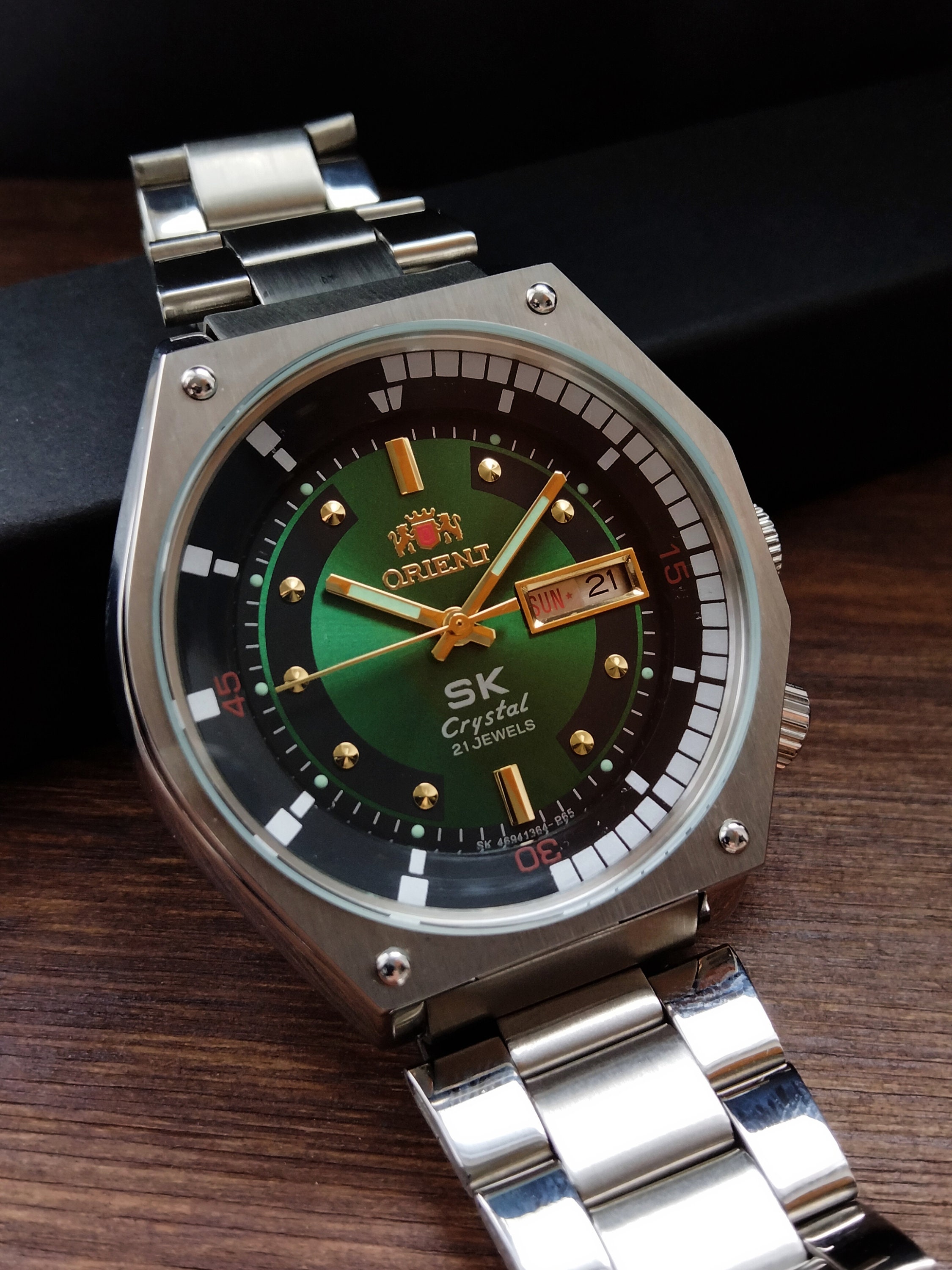 Orient super king diver retro discount