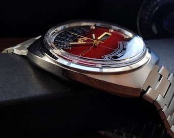 Vintage Orient Perpetual Calendar Automatic Watch Japanese Rare