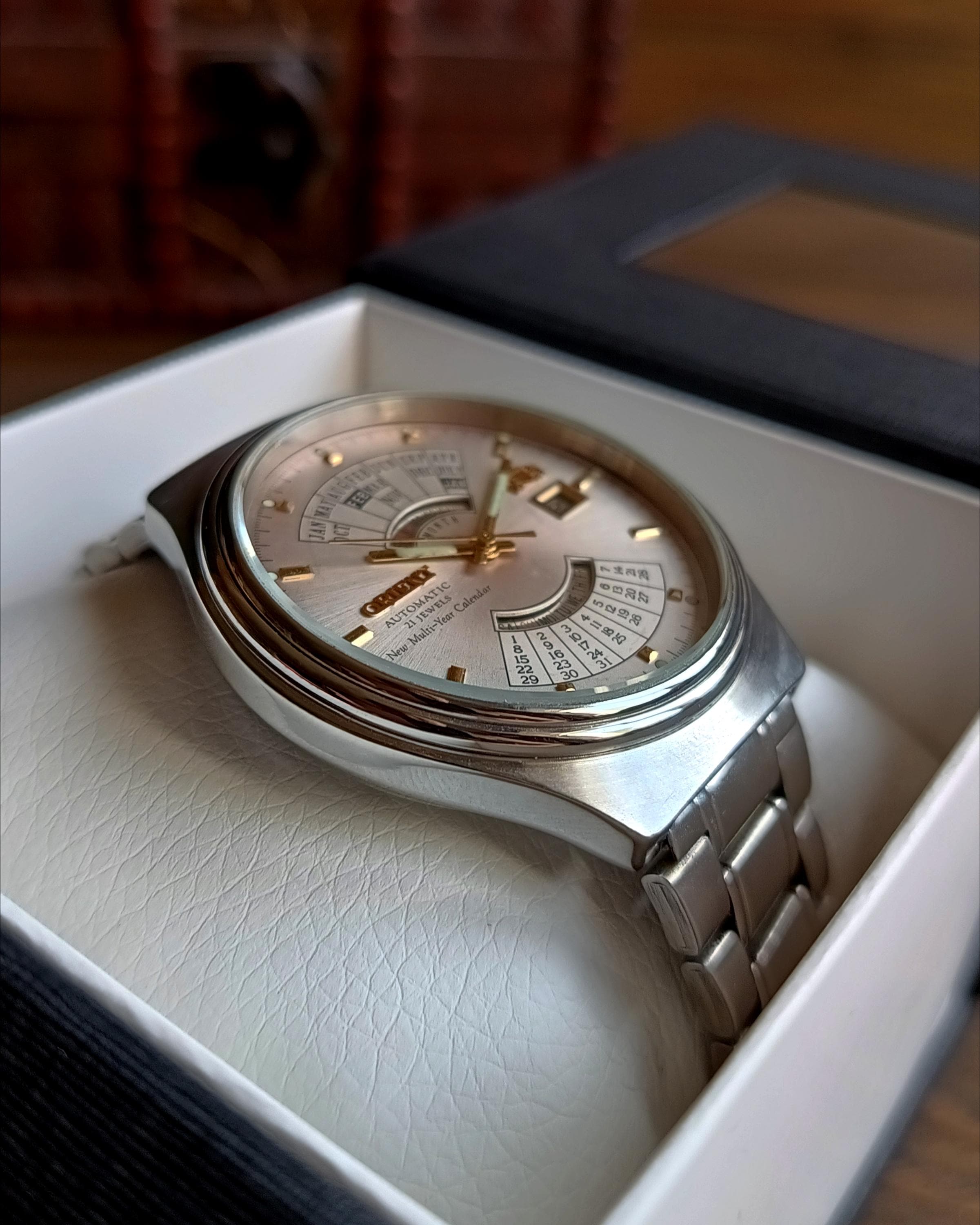 Vintage Orient Multi-year Calendar Watch: Automatic 21 Jewels - Etsy