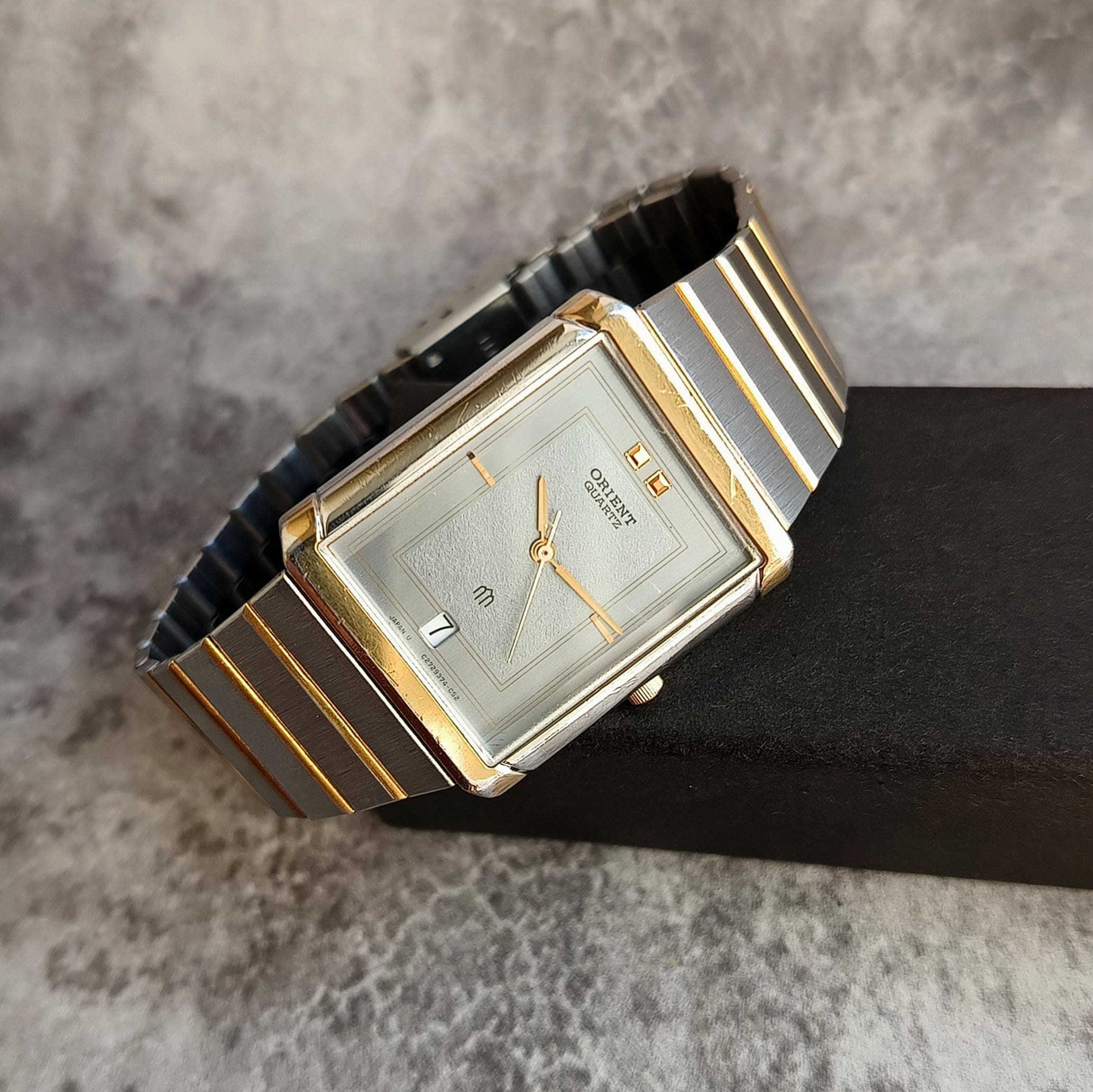 Vintage Orient Tank Watch - Etsy