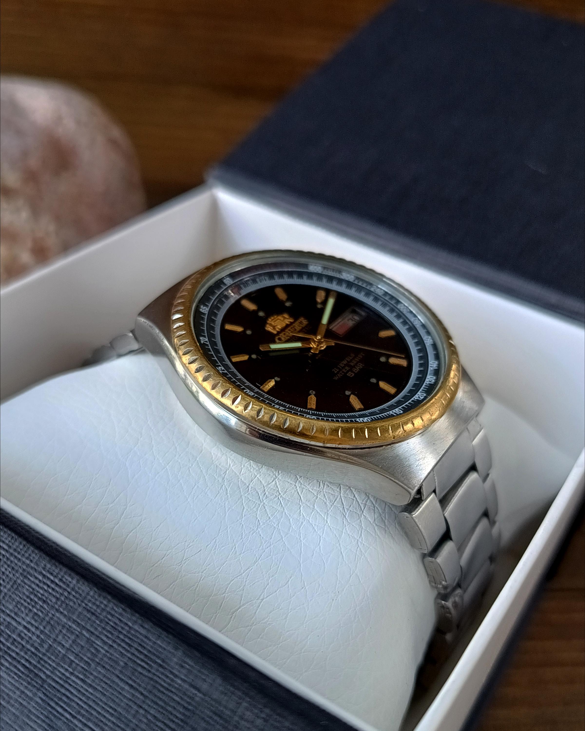 Japanese Rare Watch Orient, Automatic Mens Watches, Calendar