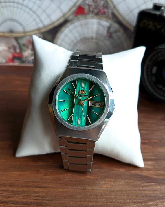 Vintage Japanese Rare Watch Orient Mexican, Autom… - image 10