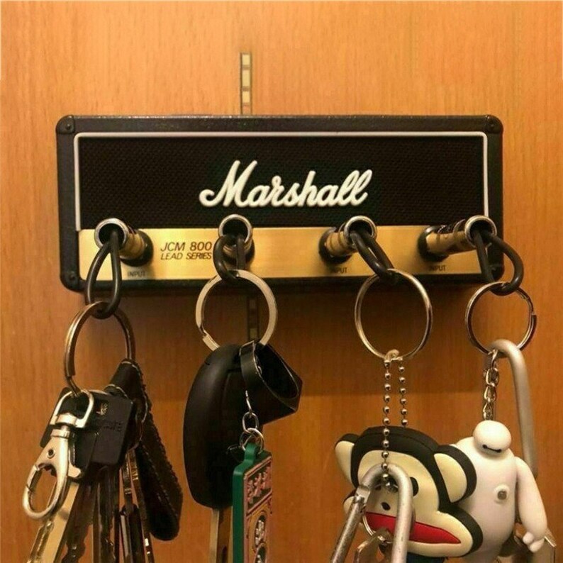 Marshall JCM800 Key Storage Guitar Keychain Holder Jack II Etsy