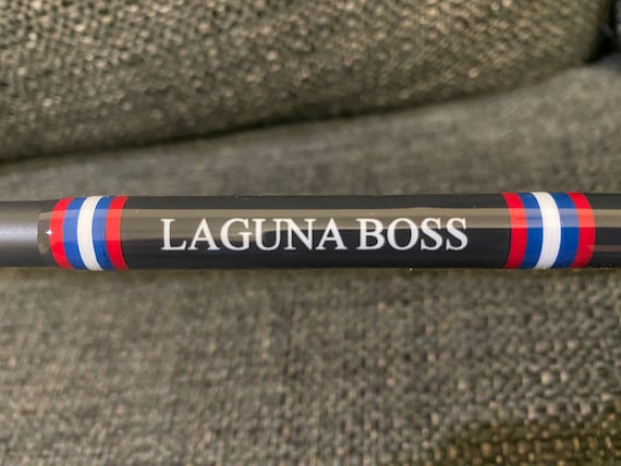 Personalized Fishing Rod, American Patriotism, Personalized Space, Red White  & Blue, Boater, Gift for In-law, Birthday Present 
