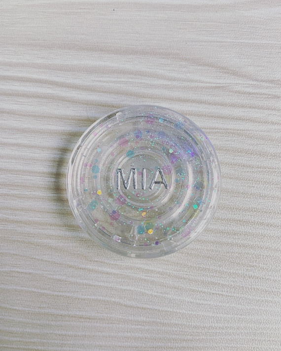 MagSafe Available!) Personalised Clear Iridescent Popping Socket