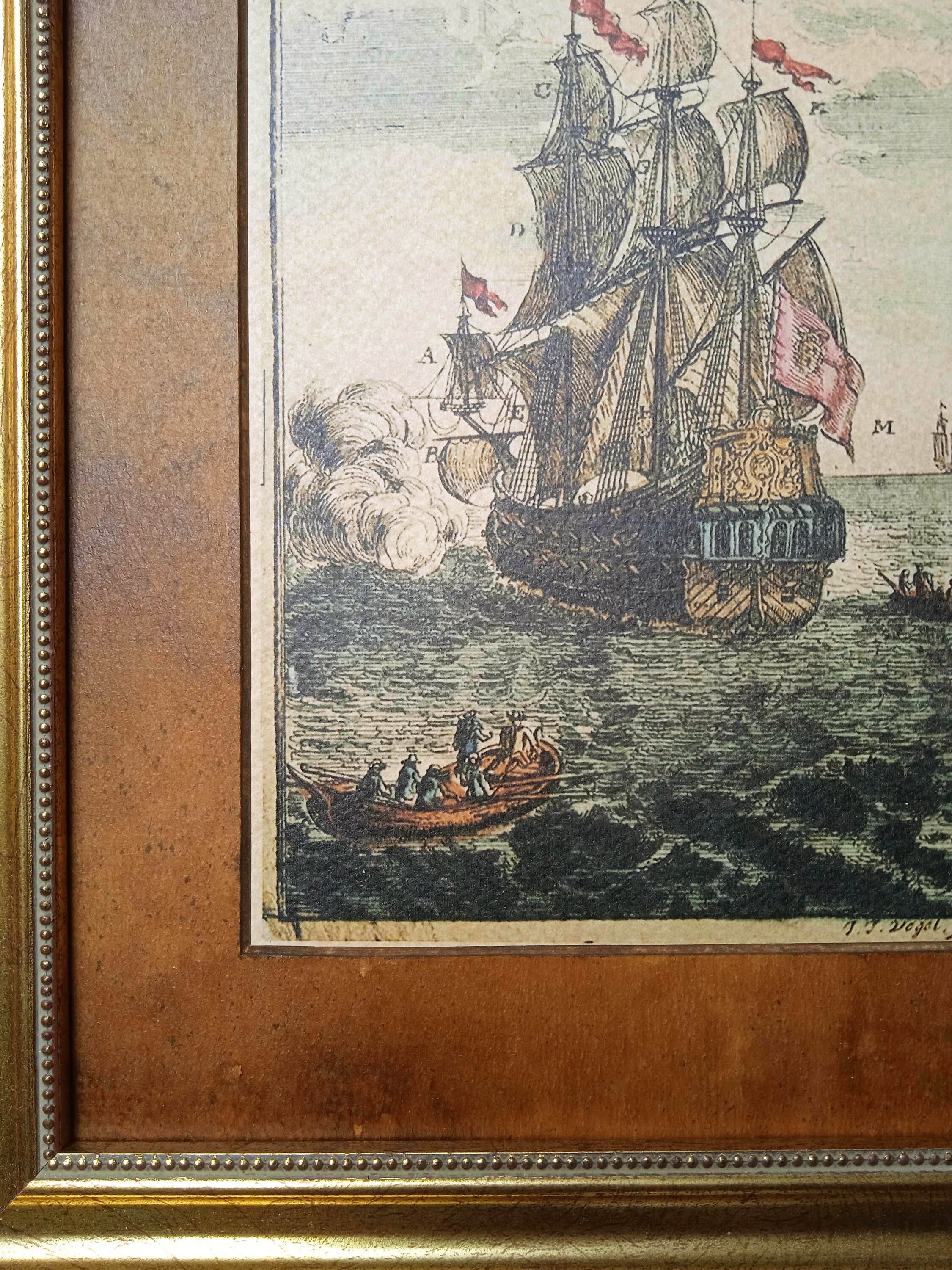 Handgemachte alte Schiff Karte Grande Viole alte Schiff | Etsy