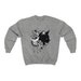Maureen reviewed Black Cat Sweatshirt, Floral Cat Sweatshirt for women, Cat Lover Gift, Boho Fashion