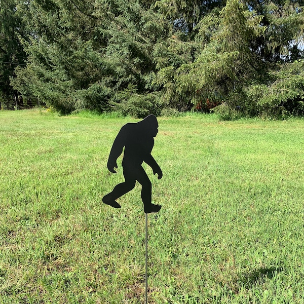 Bigfoot Yard Art Etsy