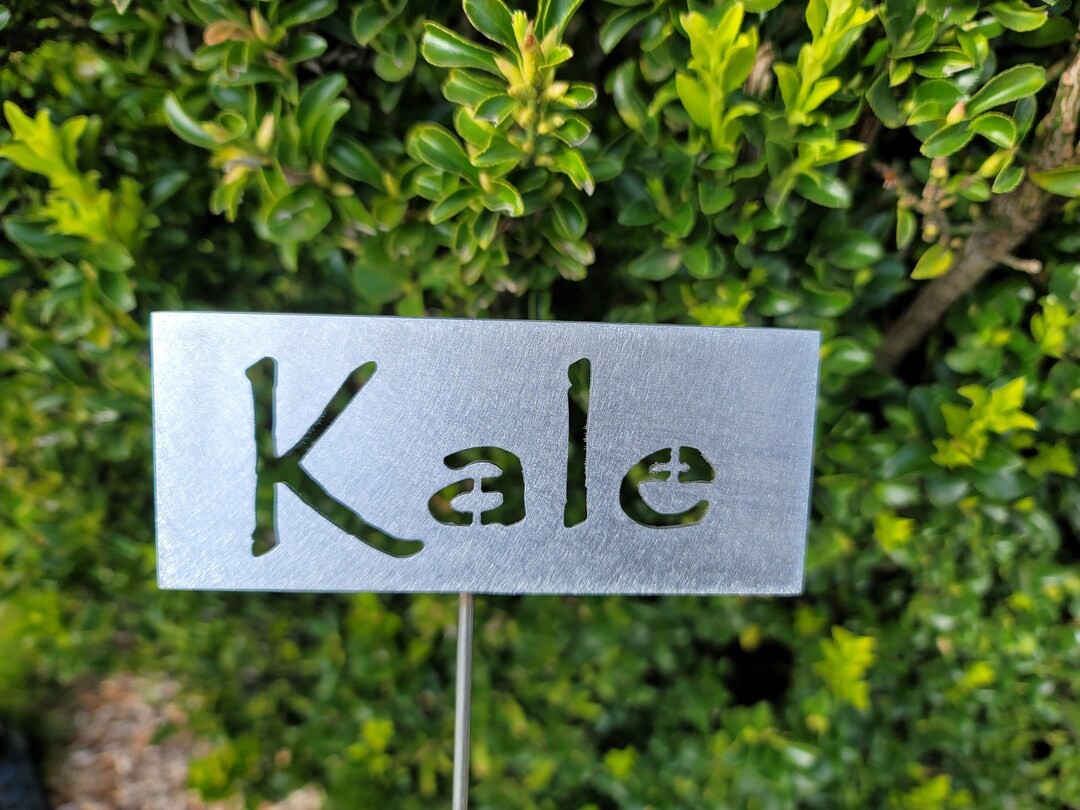 Metal Garden Markers AZ Herb Marker Garden Marker Etsy
