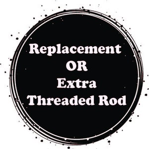 Upgrade Replacement or Extra Threaded Rod Garden Stake for Metal Works NW Garden Art Gift Options Extra Replacement Interchangeable