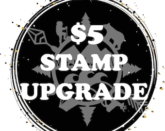 5 Dollar Punch Stamping Name Add-on Customization Upgrade fee for after purchase changes to size, color, and custom personalization