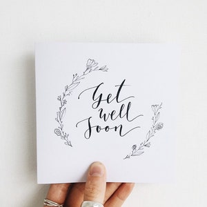 Get Well Soon Card