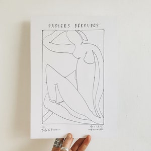 Matisse Design, Line Drawing Matisse
