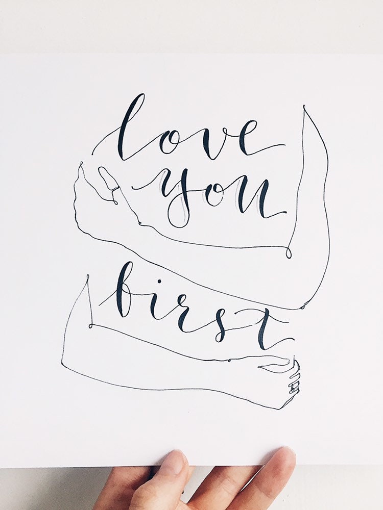 Self love Line Drawing Self Love Art