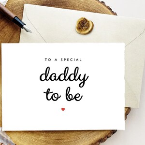 Dad to Be Karte, bearbeitbare digitale Vatertagskarte, Vatertagskarte, werdender Vater, 1. Vatertagskarte, unbegrenzter Download