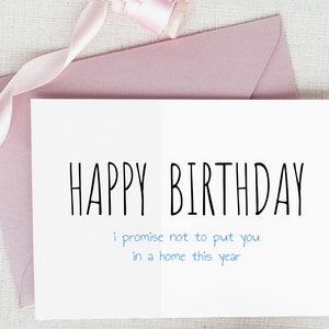 Printable Funny Birthday Card Funny Dad Birthday Card Funny | Etsy