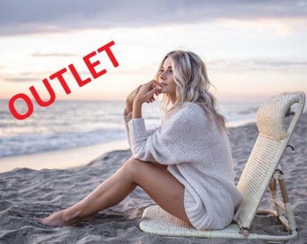 OUTLET - Rattan Folding Beach Chair