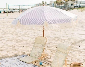 OUTLET - Rattan Folding Beach Chair