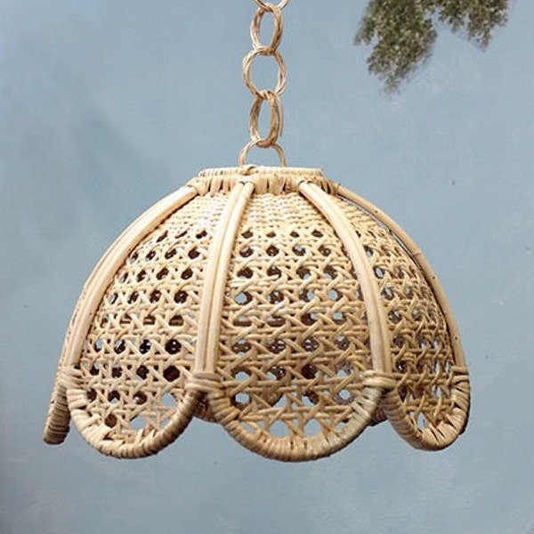 Cane Lamp Shade Etsy