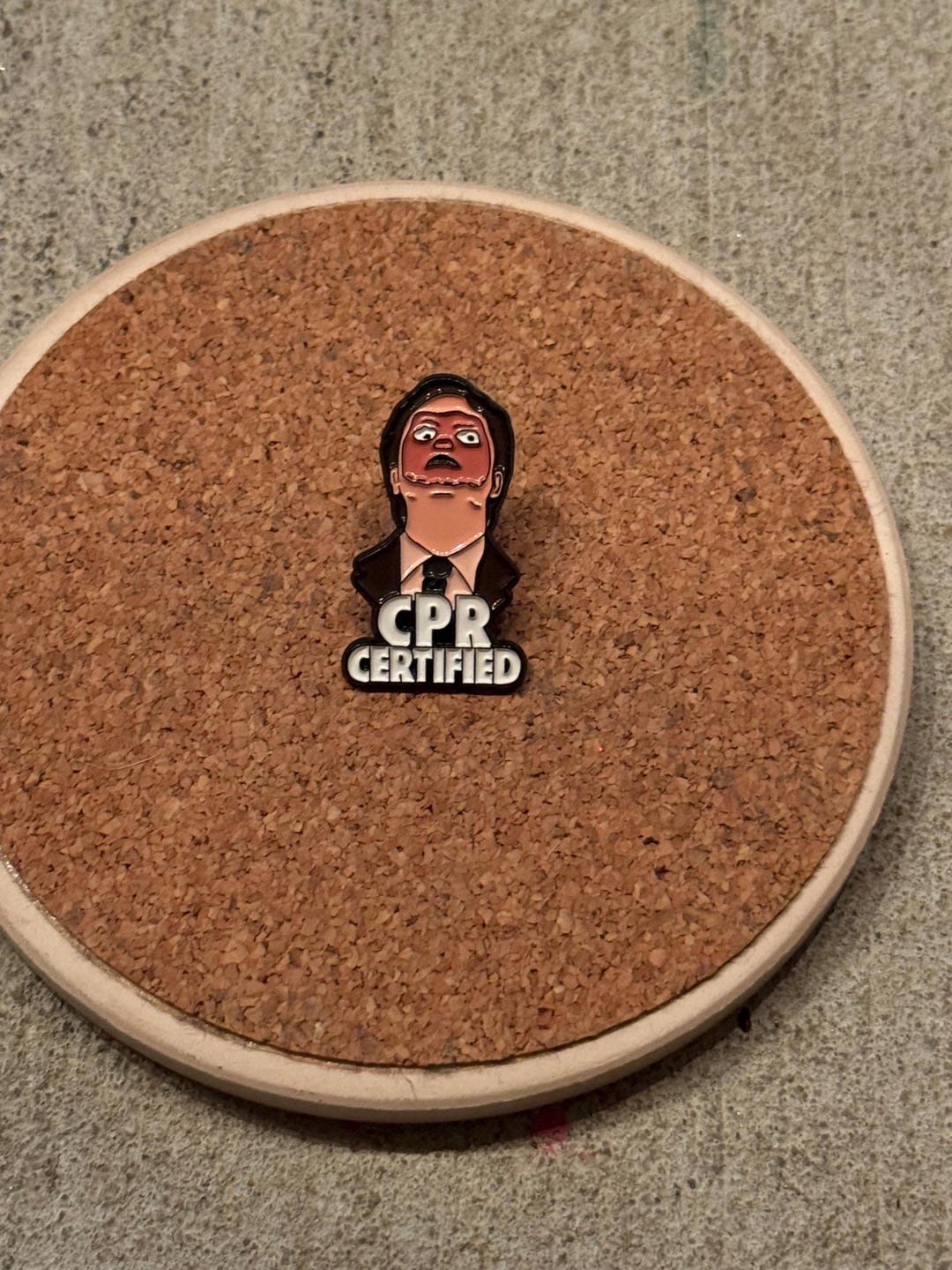 The Office CPR Scene Enamel Pin, Sarcasm Pin, Funny Broach for Shirts ...