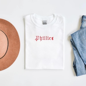 Embroidered Philadelphia Baseball Shirt