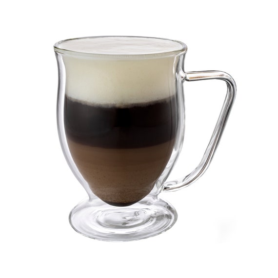 L'or Double-Walled Glass Coffee Cup