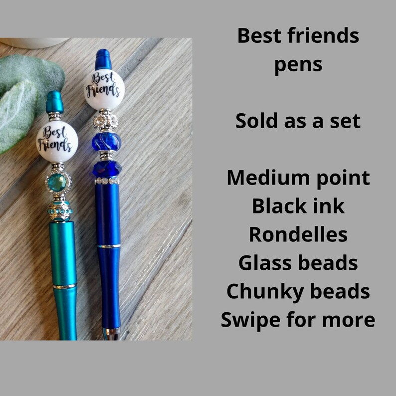 Best friend gift/Ink pens/friendship/coworker gift/free Etsy