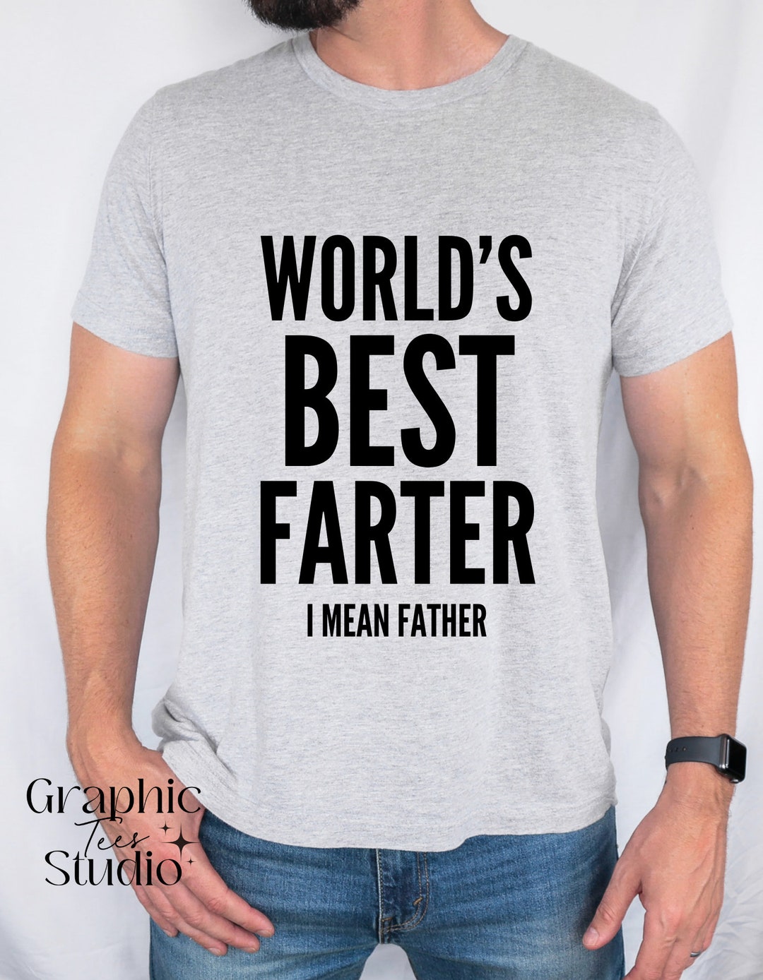 World's Best Farter I Mean Father Shirt| Funny Father Shirt| Funny Dad ...