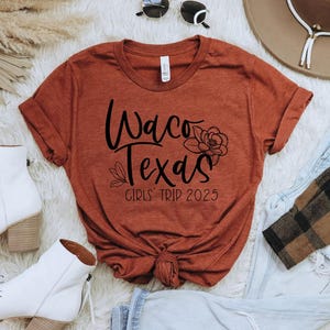 Chemise de voyage pour fille Texas Waco | Chemises de vacances| Chemises de voyage