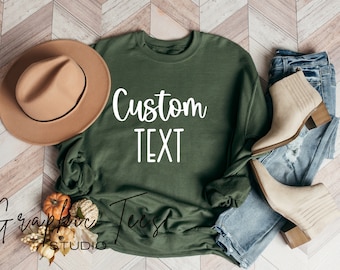 Custom Text Sweatshirt