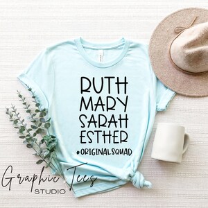 Ruth Mary Esther Sarah Squad Tribe Women's Premium Shirt Ruth Mary Esther Sarah Squad Tribe Women's Premium Shirt