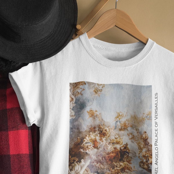 Palace of Versailles Michelangelo T-Shirt / Vintage Aesthetic Classic Art Shirt / Tumblr Aesthetic